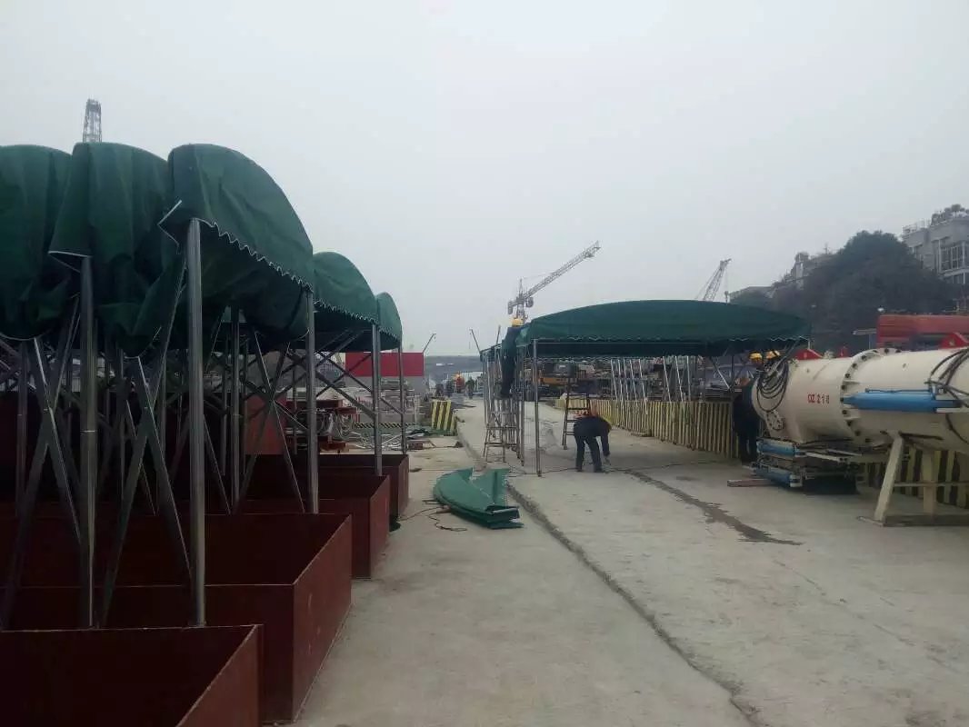 玉环市玉环市中铁二十一局工地移动施工棚
